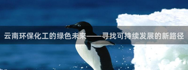 亿万国际游戏官网：云南环保化工的绿色未来——寻找可持续发展的新路径