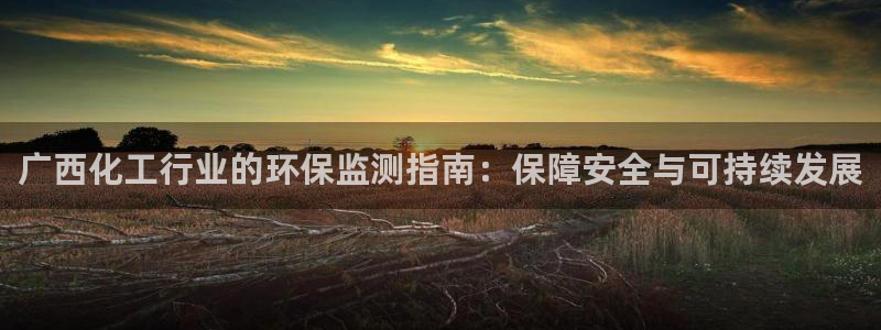 亿万官网字幕：广西化工行业的环保监测指南：保障安全与可持续发展