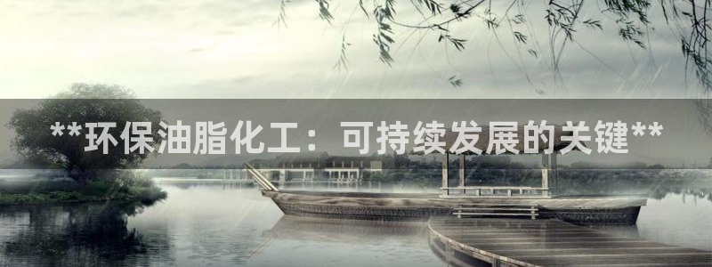 亿万先生现在的网址谁知道：**环保油脂化工：可持续发展的关键**