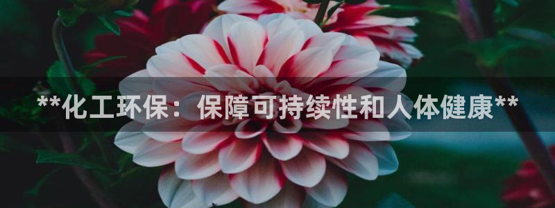 亿万先生下载网址app：**化工环保：保障可持续性和人体健康**