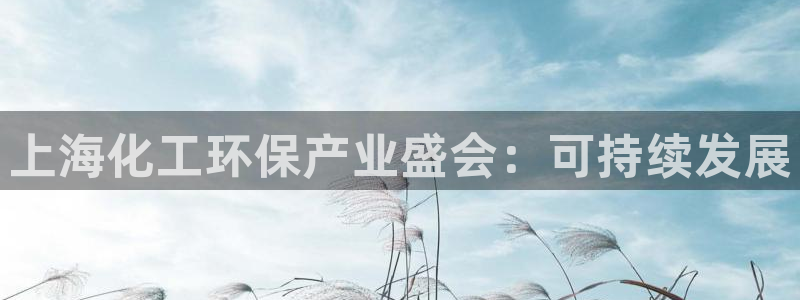 亿万网络：上海化工环保产业盛会：可持续发展