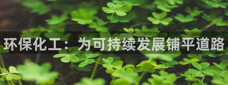 亿万网友在线实时为您解答：环保化工：为可持续发展铺平道路