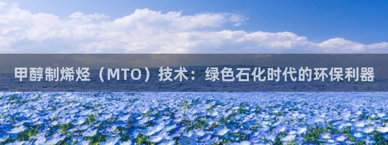 亿万集团有限公司：甲醇制烯烃（MTO）技术：绿色石化时代的环保利器