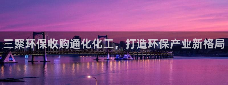 亿万先生充电桩：三聚环保收购通化化工，打造环保产业新格局