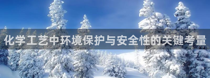 亿万国际：化学工艺中环境保护与安全性的关键考量