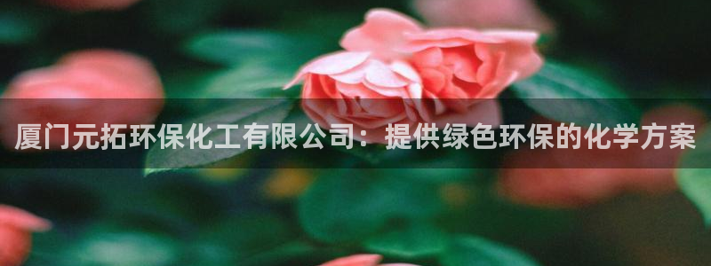亿万小说免费阅读全文：厦门元拓环保化工有限公司：提供绿色环保的化学方案