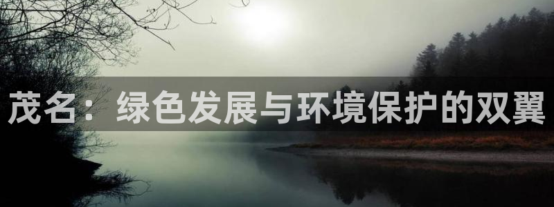 亿万先生手游下载：茂名：绿色发展与环境保护的双翼