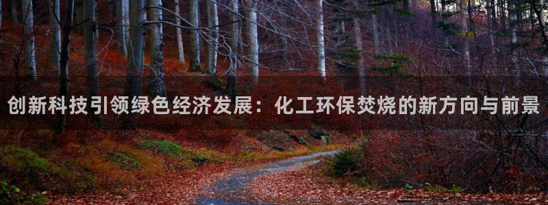 亿万手游官网：创新科技引领绿色经济发展：化工环保焚烧的新方向与前景