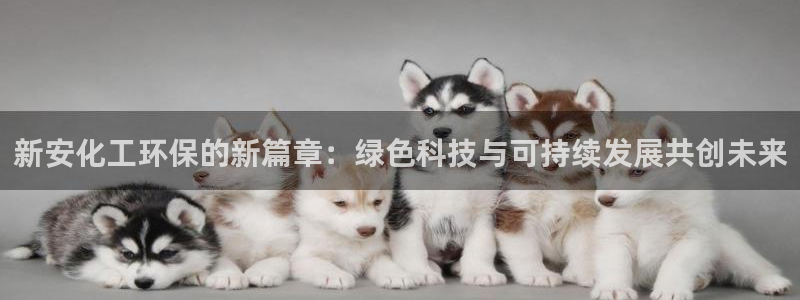 亿万先生手机网页：新安化工环保的新篇章：绿色科技与可持续发展共创未来